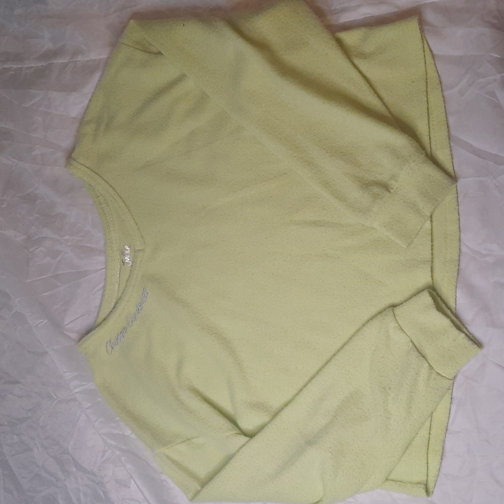 Justice size 14 sweatshirt crop top